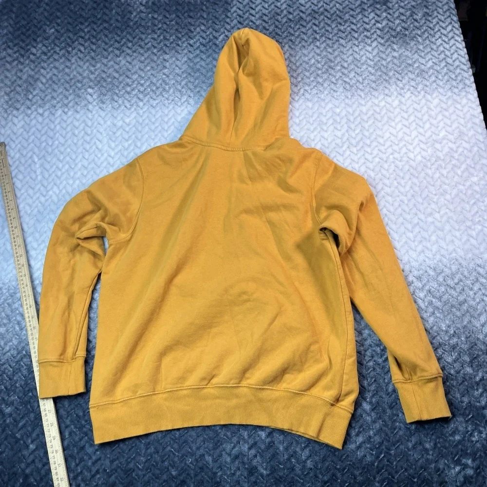 The North Face Hoodie Mens M Orange Never Stop Exploring Pullover Sweatshirt